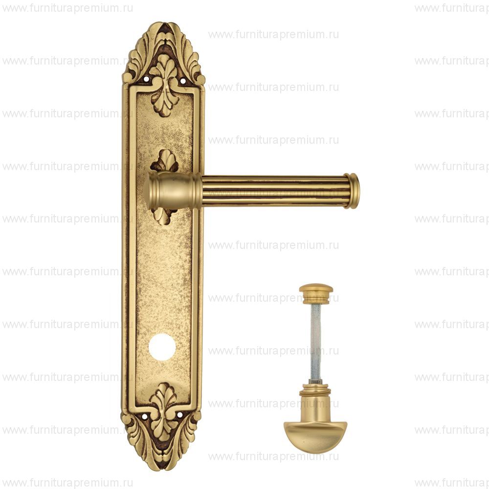 Ручка на планке Venezia Impero PL90 WC-2