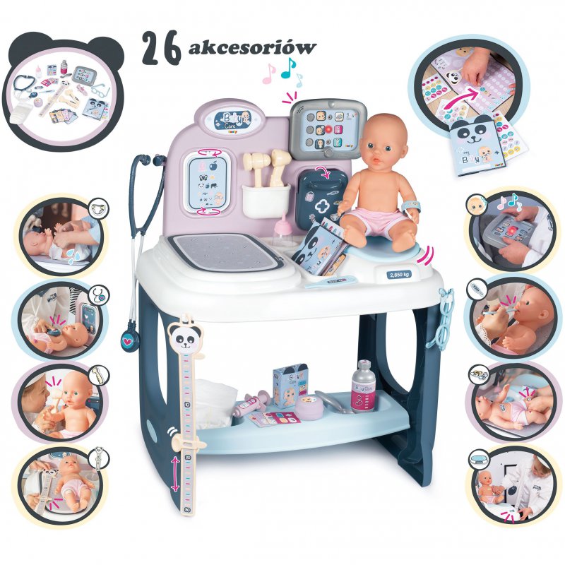 Игровой набор по уходу за куклой Smoby Baby Care 240302