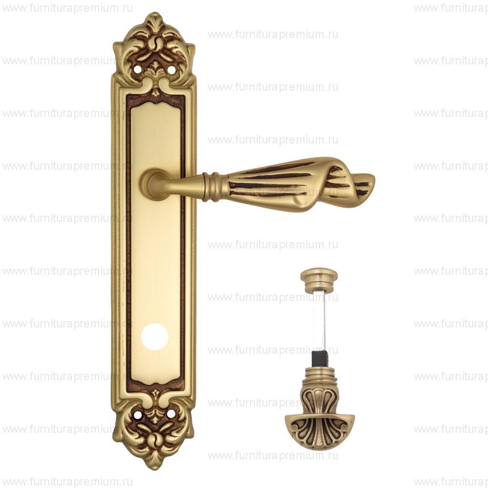 Ручка на планке Venezia Opera PL96 WC-4