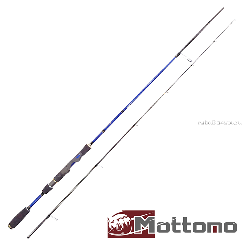 Спиннинг Mottomo Spring 2,44 м / тест 5-21 гр / 8-15lb MSPS-802M