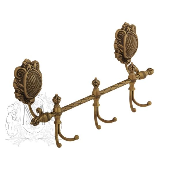 Изображение Планка с крючками Migliore Cleopatra ML.CLE-60.739.BR бронза