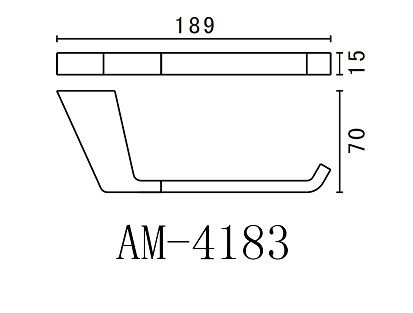 Бумагодержатель Art&Max Techno AM-4183 ФОТО