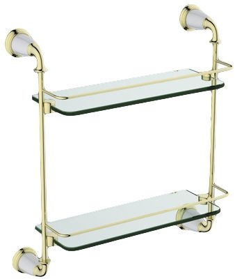 Изображение Двойная стеклянная полочка Art&Max Bianchi (Бьянки) AM-3684AW-Do