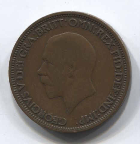 1/2 пенни 1936 Великобритания