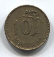 10 марок 1953 Финляндия