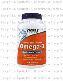 NOW Omega-3 1000mg 500 КАПС