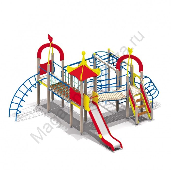 Игровой комплекс подвисной мост