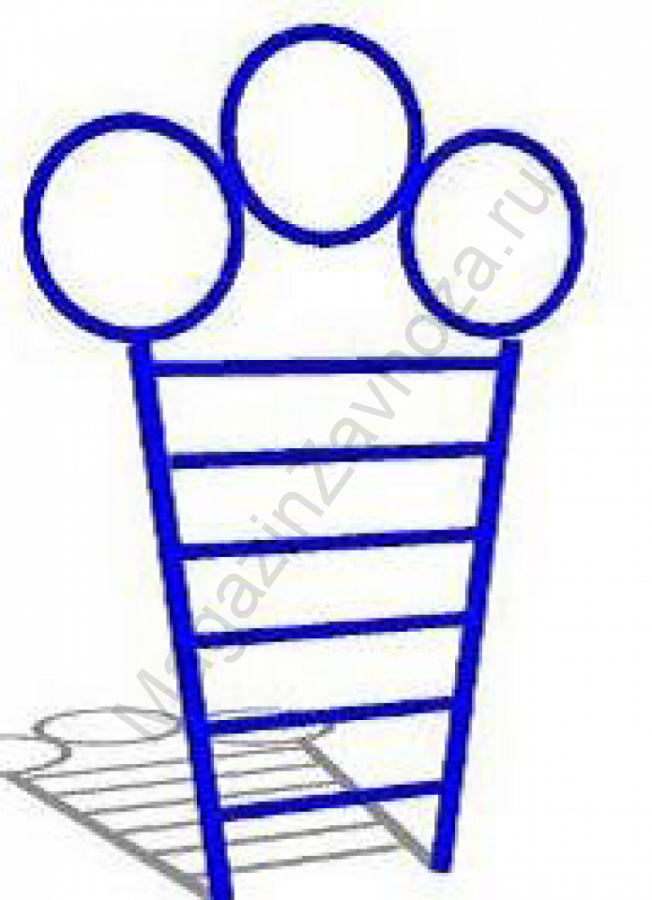 Лазалка лестница с кольцами