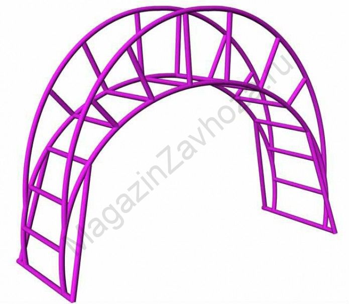 Лазалка "Мостик" Высокий