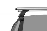 Багажник на крышу Toyota Corolla 2013-..., седан, Lux, крыловидные дуги