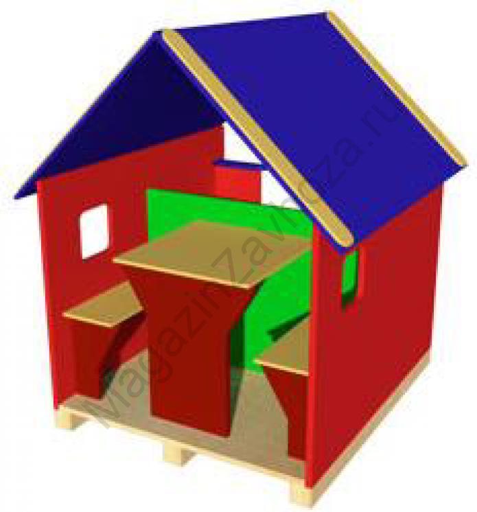 Домик игровой со столиком