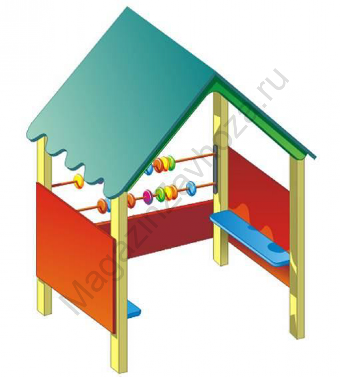 Домик игровой со счетами