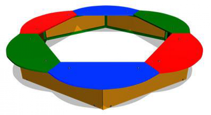 Песочница скамья