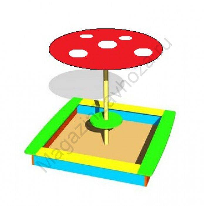 Песочница с грибком