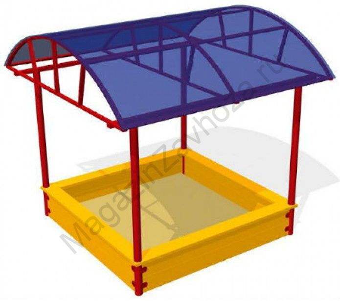 Песочница с навесом 3