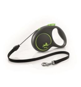 FLEXI рулетка Black Design S (до 12 кг) 5 м трос