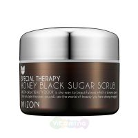 Скраб с черным сахаром - Mizon Honey Black Sugar Scrub
