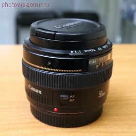 Объектив Canon EF 50mm F1.4 USM б/у