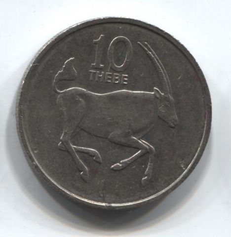 10 тхебе 1984 Ботсвана