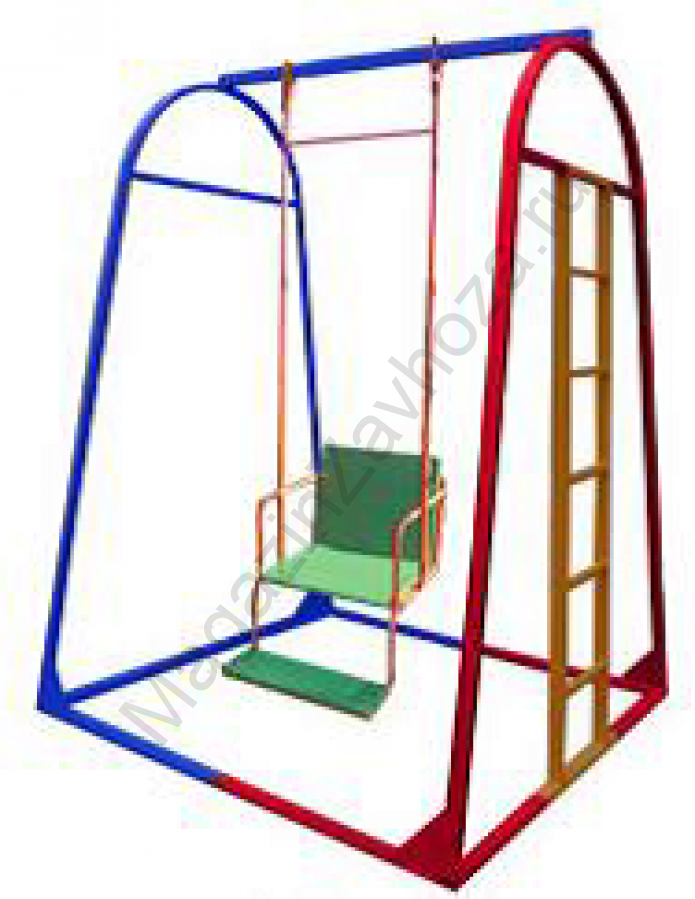 Качели Фанера с лестницей