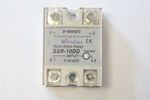 Твердотельное реле 25А 3-32VDC для коммутации постоянного тока 5-60VDC