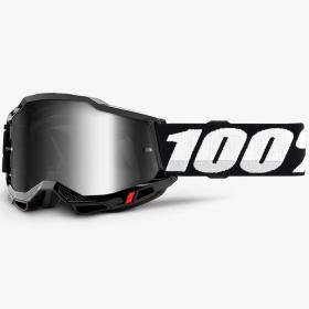 100% Accuri 2 Black Mirror Silver Lens, очки