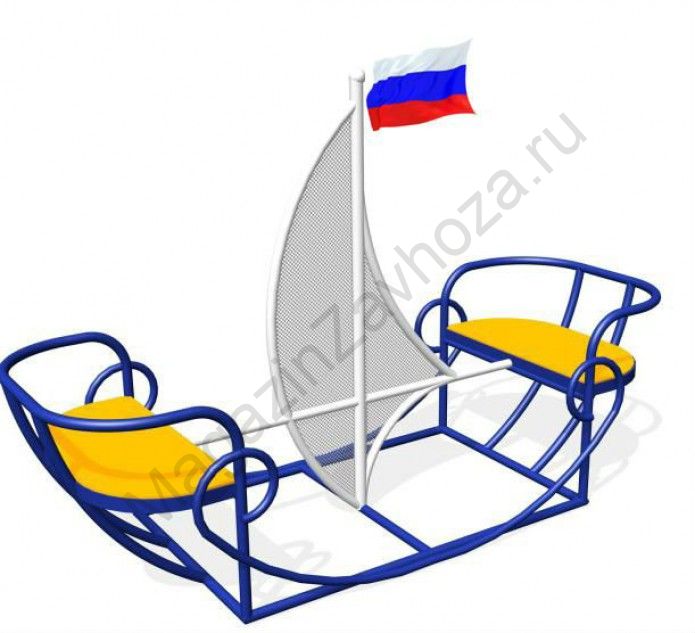 Корабль Парусник с лавочкой