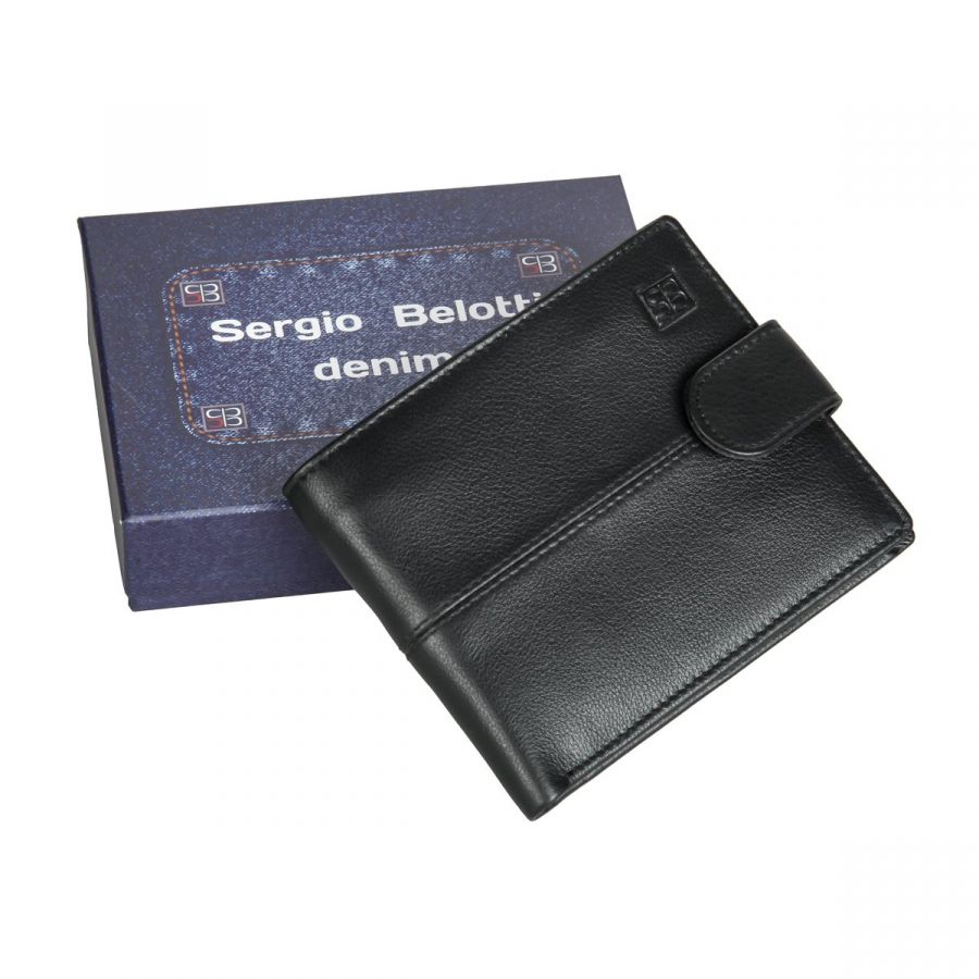 Портмоне Sergio Belotti 2330-01 denim black