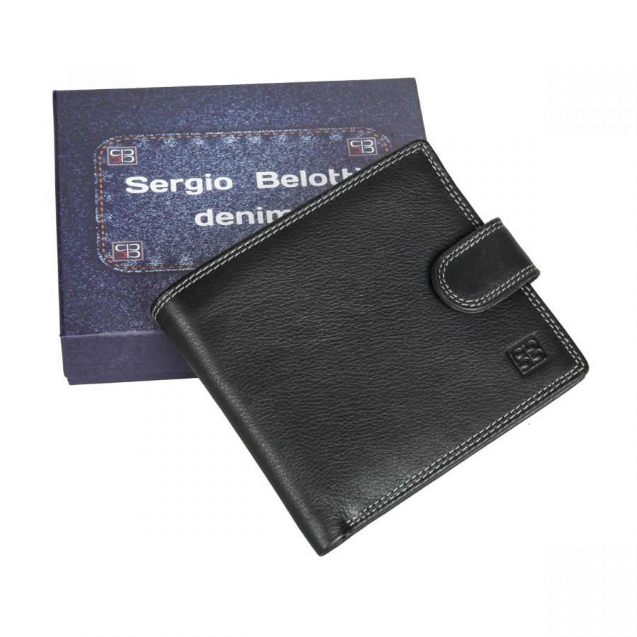 Портмоне Sergio Belotti 1818-03 denim black
