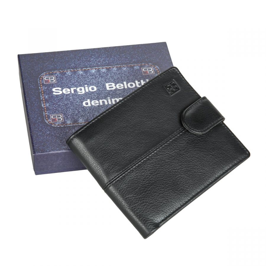 Портмоне Sergio Belotti 1818-01 denim black
