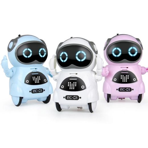 Интерактивная игрушка Pocket Robots танцующий робот-повторюшка RC-01 939A