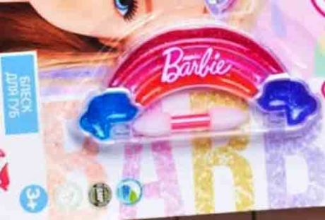 Детская декоративная косметика BARBIE. Радуга