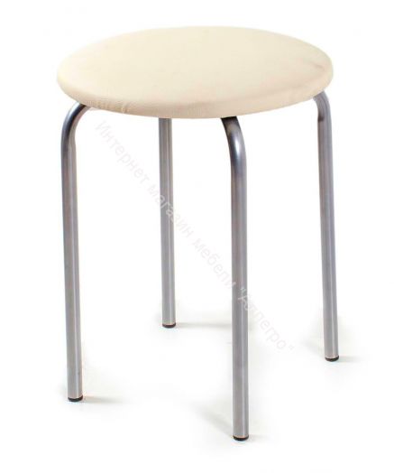 Табурет «Новинка» (Эмаль)/Кожзам Крокодил, Punto, Matrix
