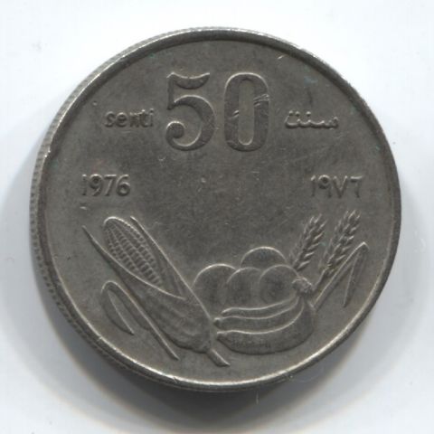 50 сенти 1976 Сомали