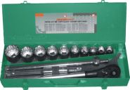 S04H6615S (S04H6415S) Набор головок торцевых дюймовых 3/4"DR, SAE 7/8"--2", 15 предметов