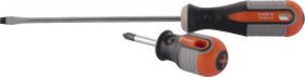 752820 Отвертка стержневая шлицевая ROUND GRIP, SL8x200 мм