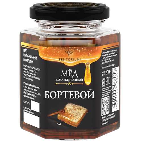 Мед бортевой, 200г