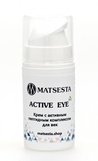 Мацеста - Крем с активным пептидным комплексом для век ACTIVE EYE, 15мл