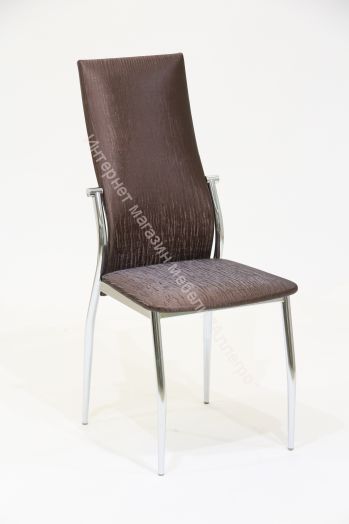 Стул «Комфорт Разборный» (Хром)/Ткань Искусственная замша, Микровелюр (Полинейлон)