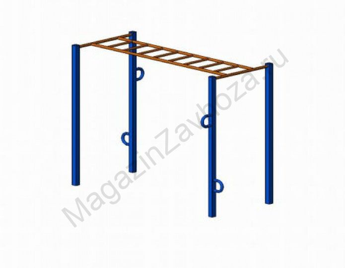 Рукоход с лазалкой