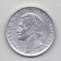 1 талер 1868 Саксония