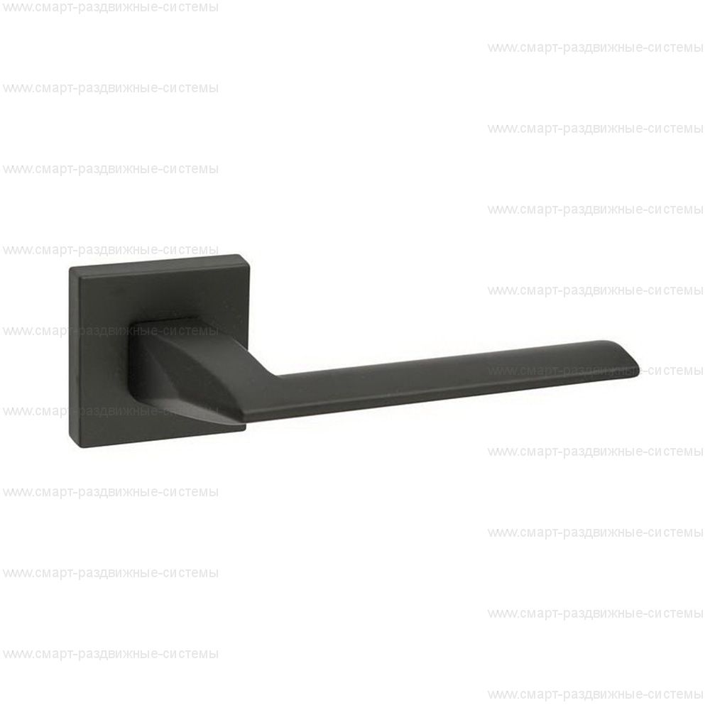 Ручка на розетке Fimet Pura Black 1352/201