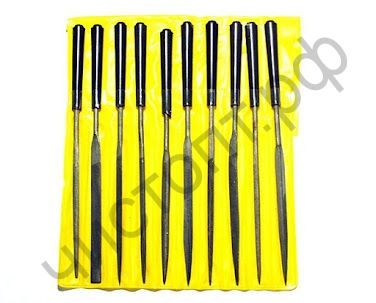 Набор надфилей SPARK LUX, 160x4mm, 10шт в упаковке, SP-068
