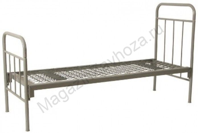 Кровать с высокой спинкой