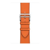 Ремешок Apple Watch Hermès Orange Swift Leather Single Tour из кожи (для корпуса 44/45/46/49 мм)