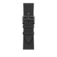 Ремешок Apple Watch Hermès Noir Swift Leather Single Tour