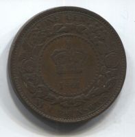 1 цент 1861 Нью Брансуик Канада