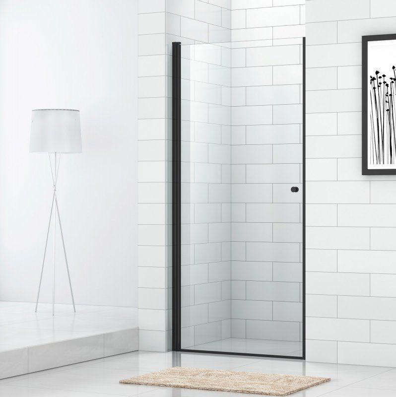 Душевая дверь в нишу Cezares ECO-O-B-1-80-C-NERO