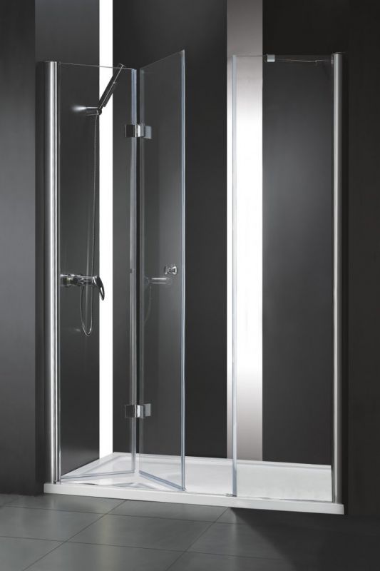 Душевая дверь в нишу Cezares ELENA-W-BS-13-80+45/45-C-Cr