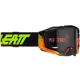 Leatt Velocity 6.5 Neon Orange Light Grey 58%, очки для мотокросса и эндуро